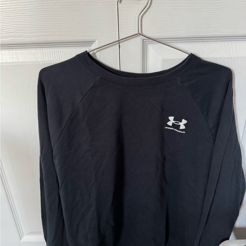 Black Long Sleeve Under Armour Shirt